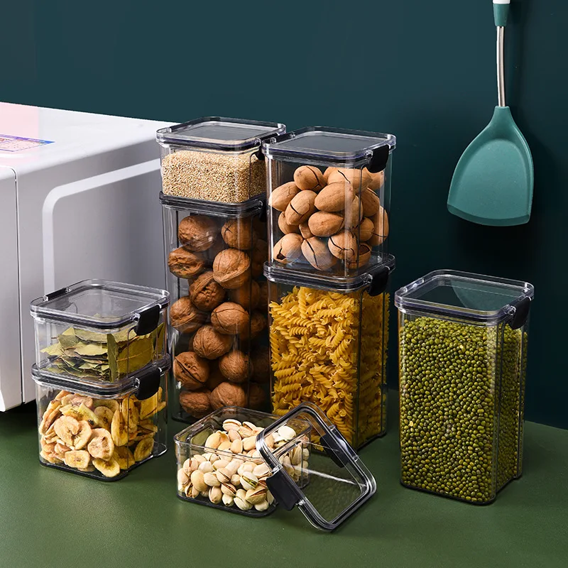 Yes1PC 곡물 저장 용기 주방 밀폐 용기 식품 신선 - Food Storage Glass Containers Large 리뷰 및 가격