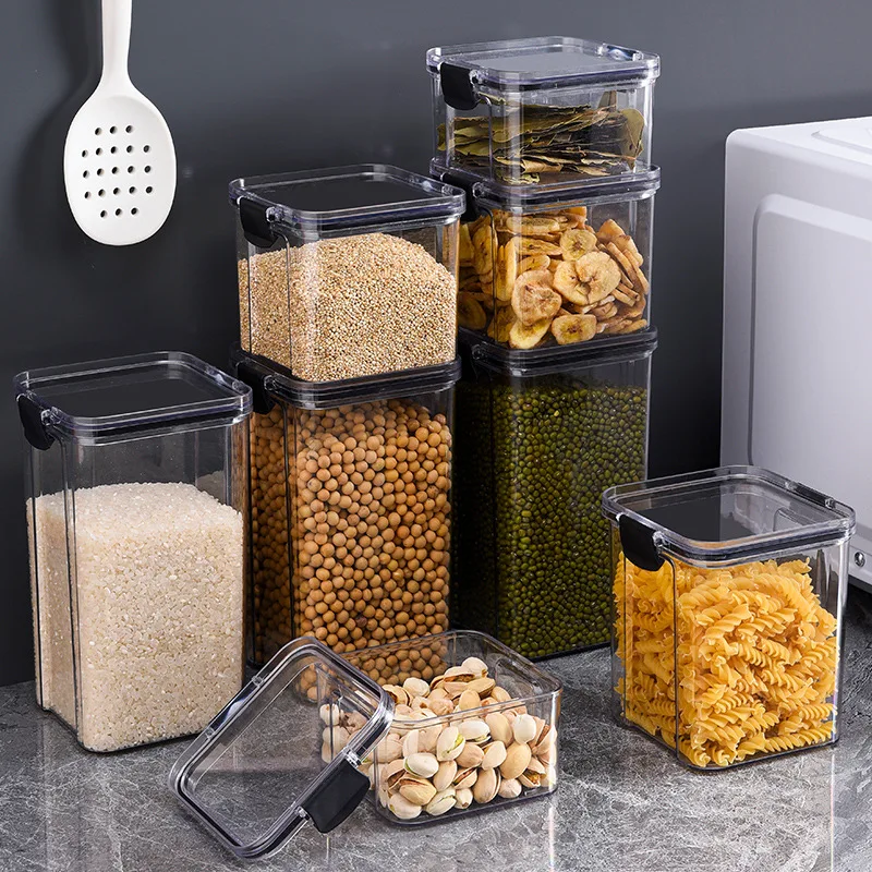 Yes1PC 곡물 저장 용기 주방 밀폐 용기 식품 신선 - Food Storage Glass Containers Large 리뷰 및 가격