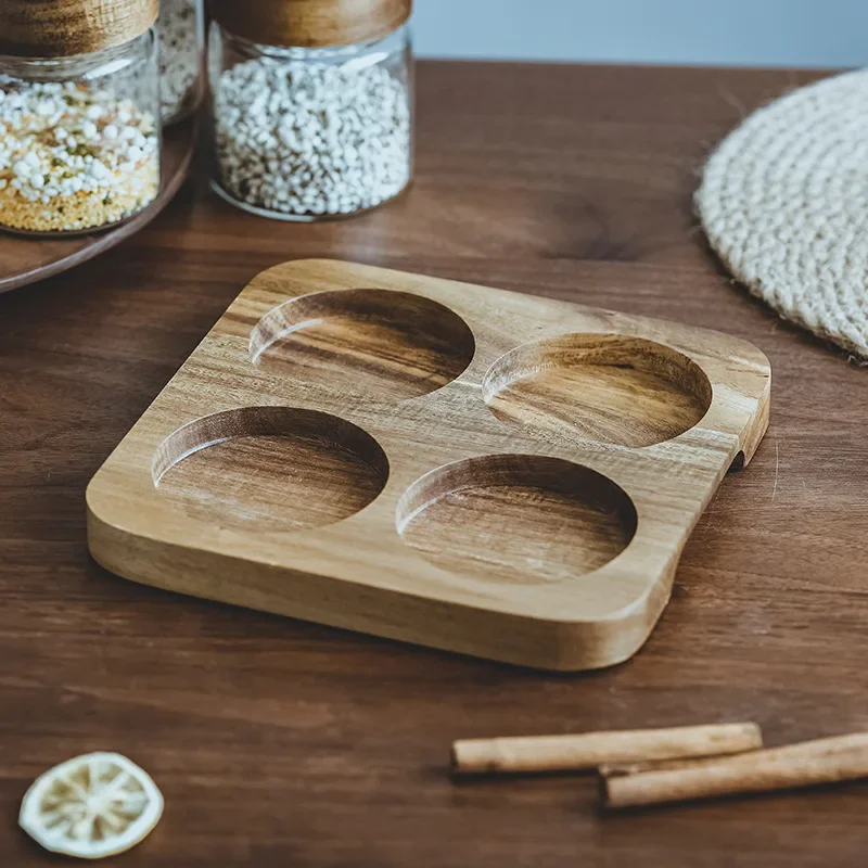 목재 뚜껑 오거나이저 유리 밀폐 용기, 주방 보관 병, - Food Storage Set Glass 리뷰 및 가격