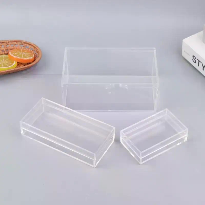 새로운 두꺼운 직사각형 아크릴 보관함 높은 투명도 식품 - Food Storage Plant 리뷰 및 가격