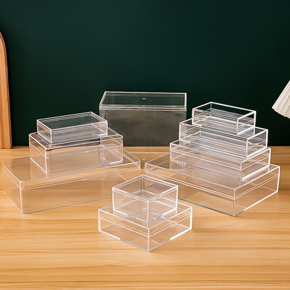두꺼운 직사각형 플라스틱 보관함, 투명 아크릴 식품 선 - Food Storage Plant 리뷰 및 가격