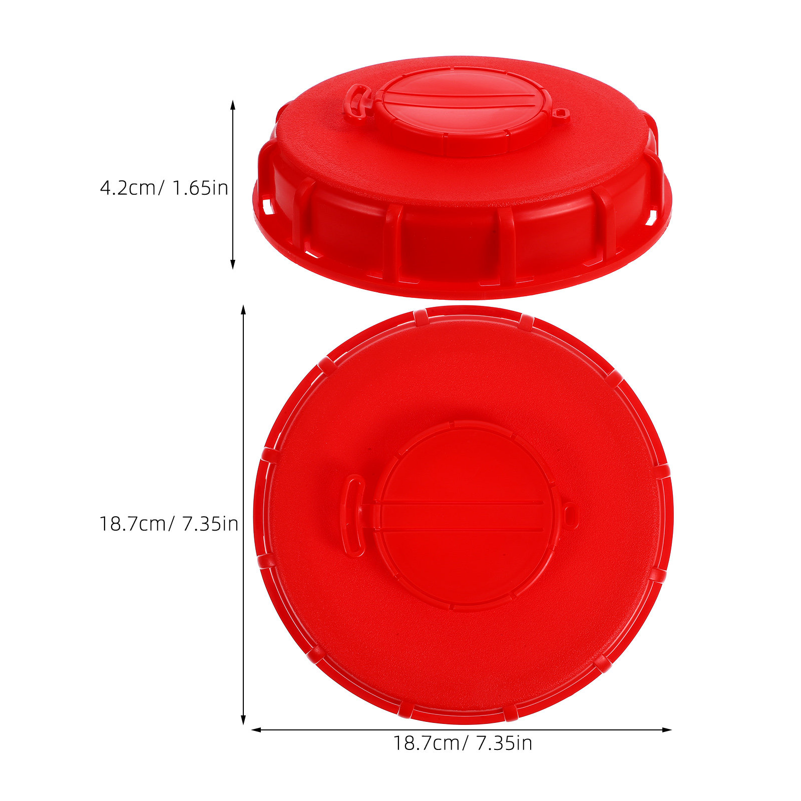 IBC 토트 뚜껑 레드 16.2cm ABS 통풍 밸브  - Food Storage Lid 리뷰 및 가격
