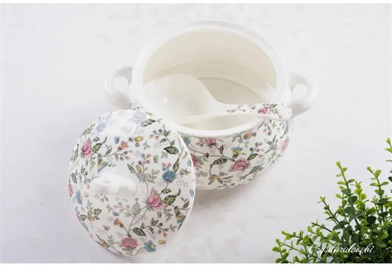 9인치 본차이나 투린, 음식 보관용, 클래식 디너 서빙 - Food Storage Plant 리뷰 및 가격