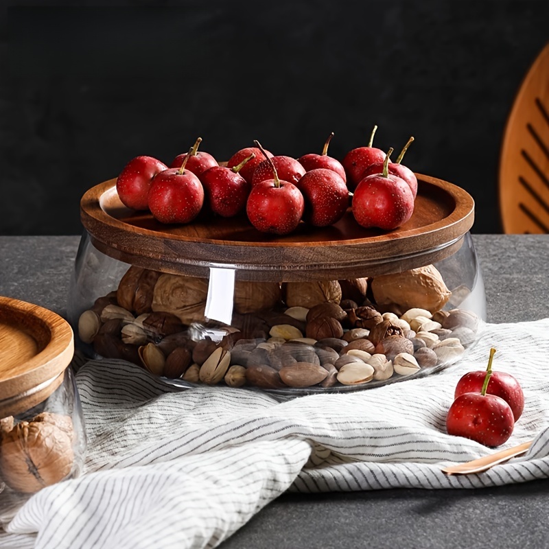 나무 뚜껑이 있는 유리 용기 – 식품 보관, 서빙 및  - Food Storage Jars With Wooden Lids 리뷰 및 가격