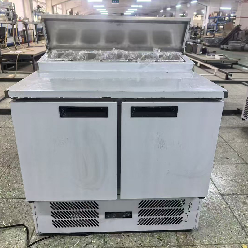 0~10℃ 저온 상업용 빌트인 2도어 피자 준비 테이블 - Food Storage In Cooler 리뷰 및 가격