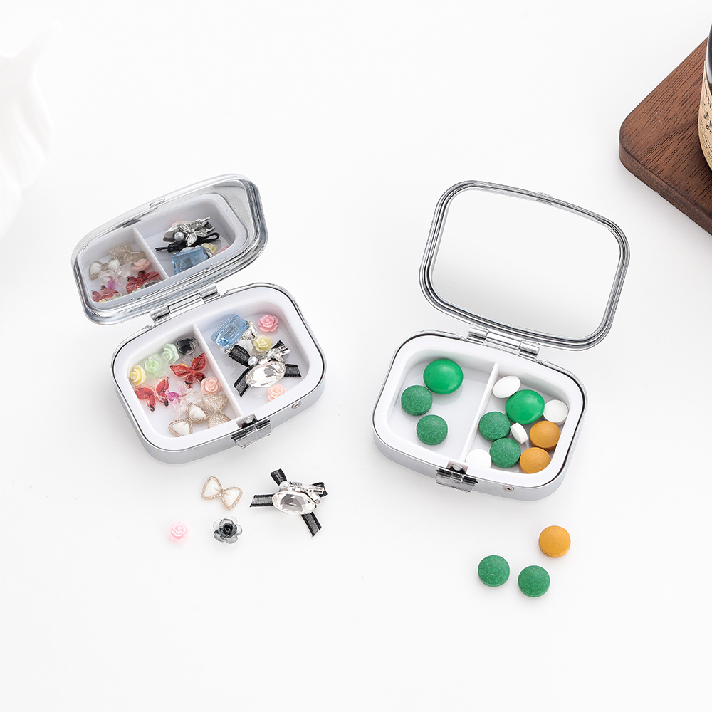 귀여운 고양이 모양의 금속 알약통, 밝은 야간 디자인, - Food Storage Food Safety 리뷰 및 가격