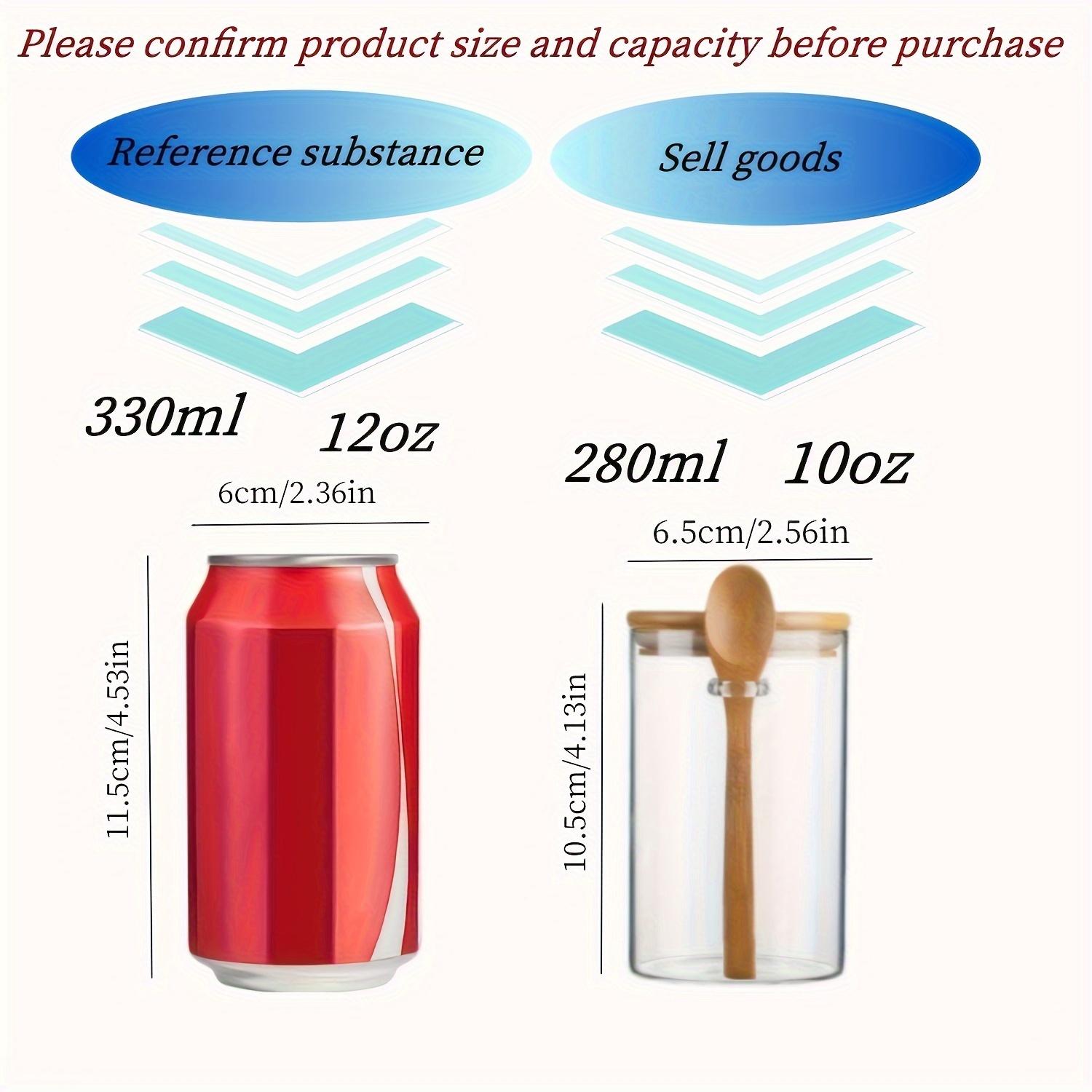 280ml 캔디 병, 비스킷 병, 밀폐된 대나무 뚜껑과 - Food Storage Set Glass 리뷰 및 가격