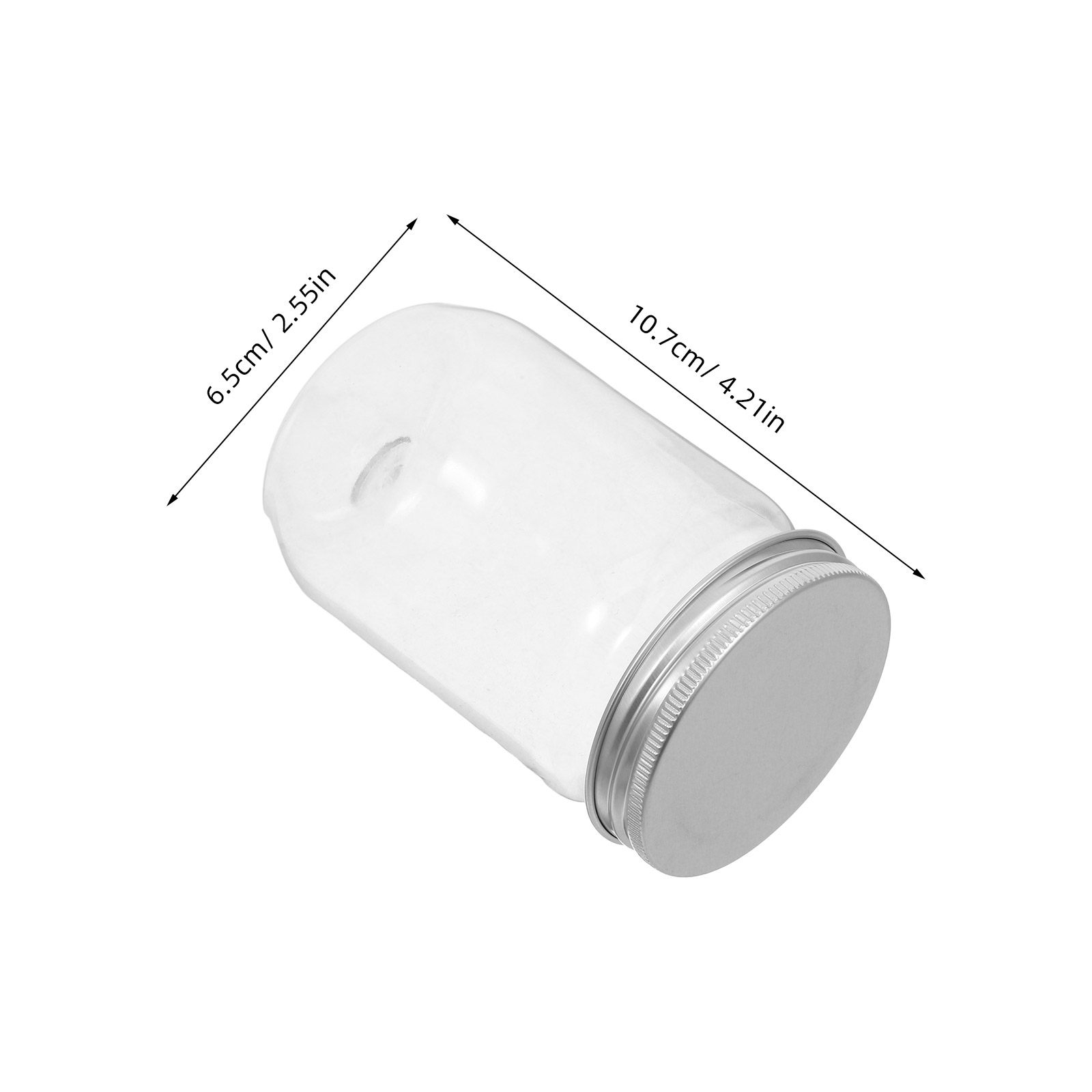 6Pcs 투명 플라스틱 메이슨 항아리(밀폐 뚜껑 포함) - Food Storage Lid 리뷰 및 가격