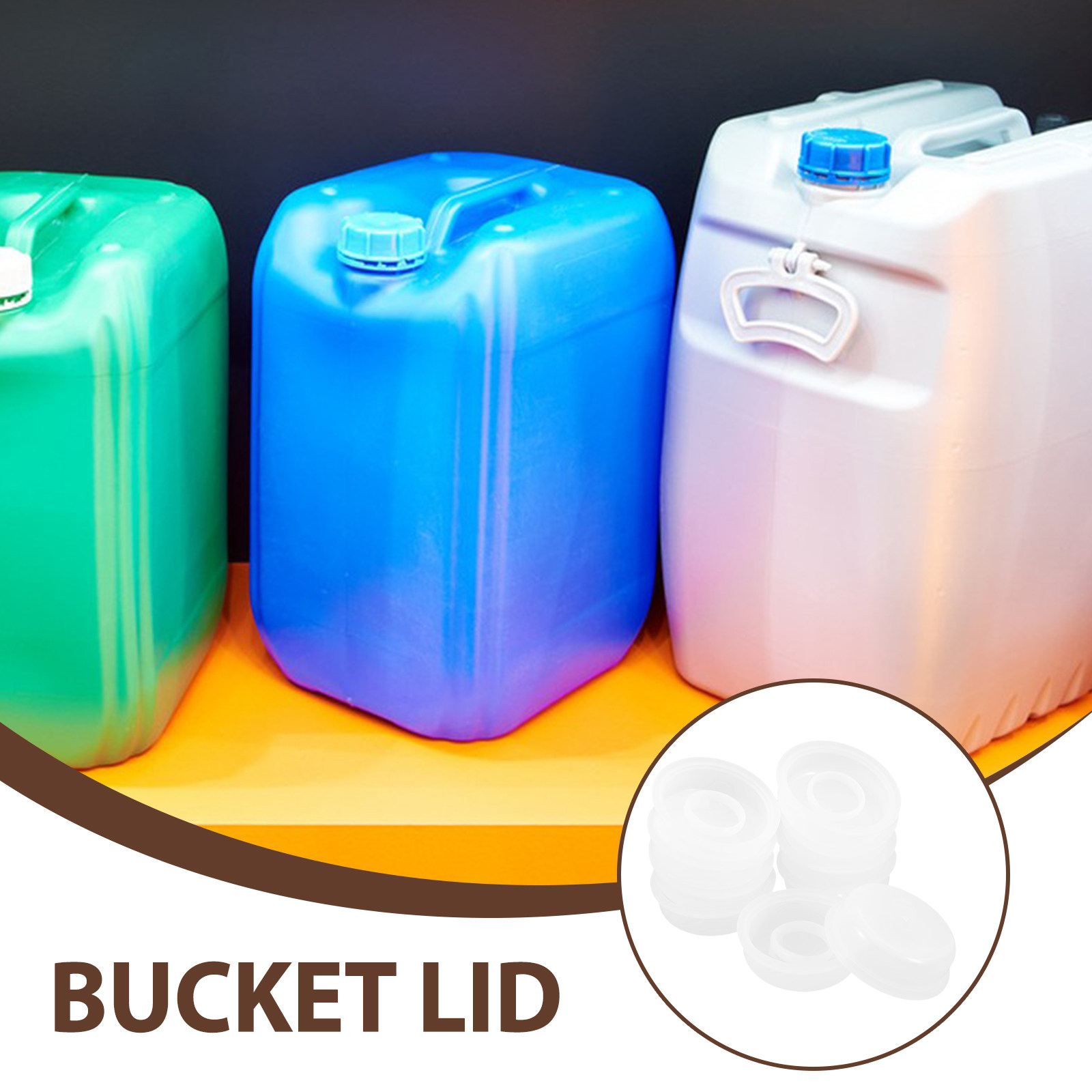 10개 플라스틱 화학물질 버킷 뚜껑 20-25L 누수  - Food Storage Lid 리뷰 및 가격