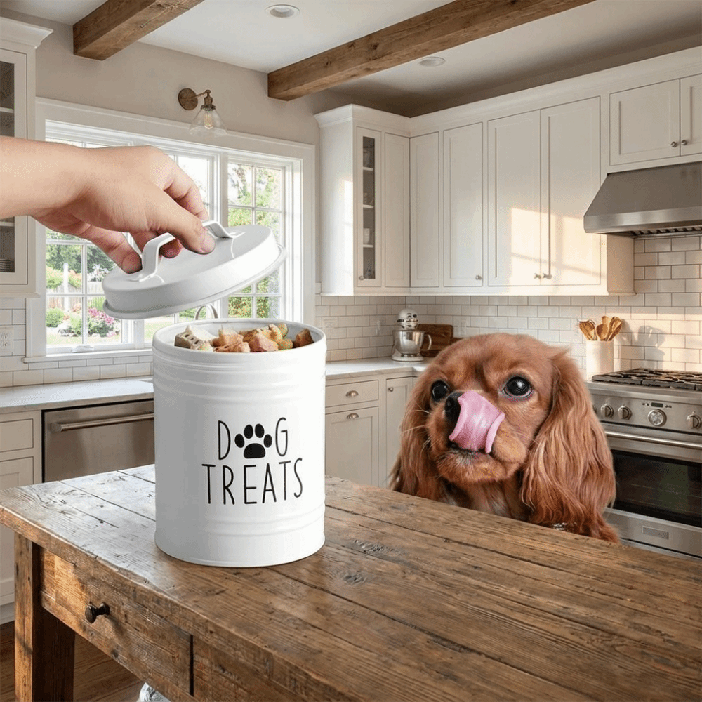 대용량 강아지 사료 보관 용기, 뚜껑이 있는 방습형,  - Dog Food Storage Xl 리뷰 및 가격