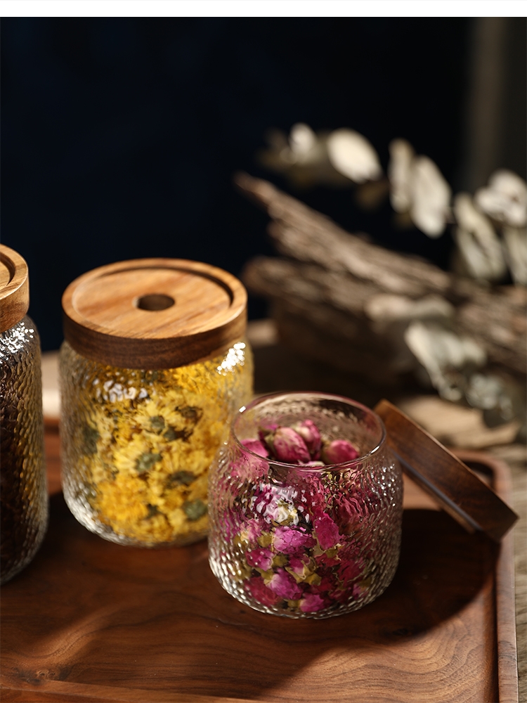 아카시아 나무 뚜껑 유리 다곡물 보관병 가정용 강력 밀 - Food Storage Jars With Wooden Lids 리뷰 및 가격