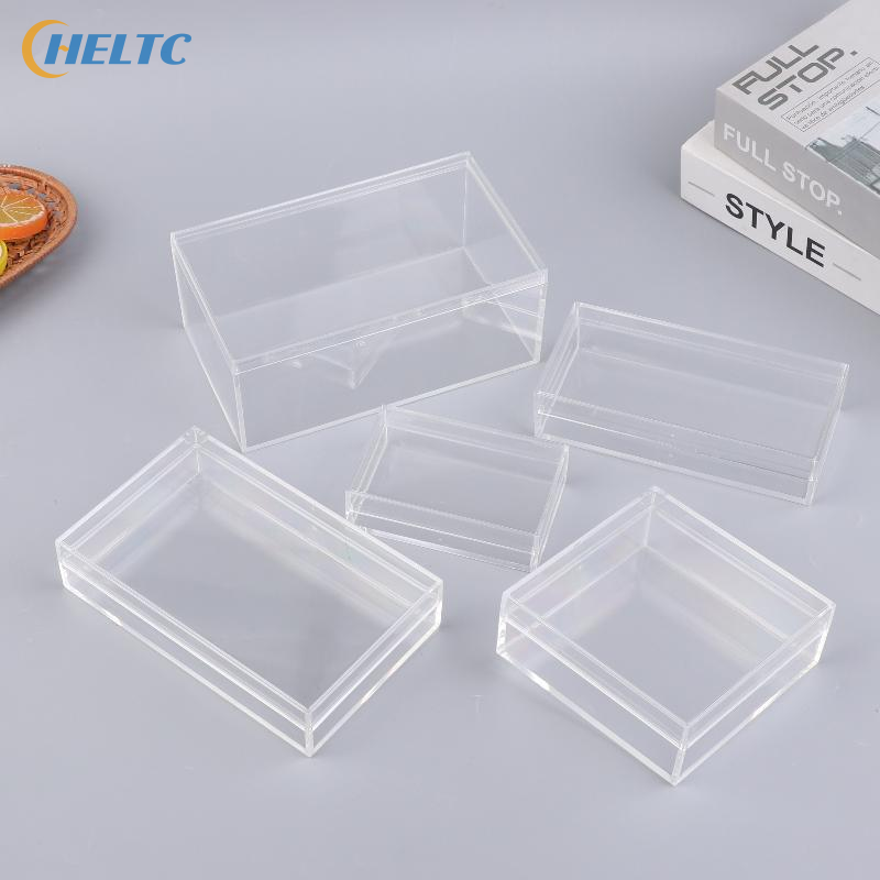 두꺼운 직사각형 아크릴 보관함 높은 투명도 식품 선물  - Food Storage Plant 리뷰 및 가격
