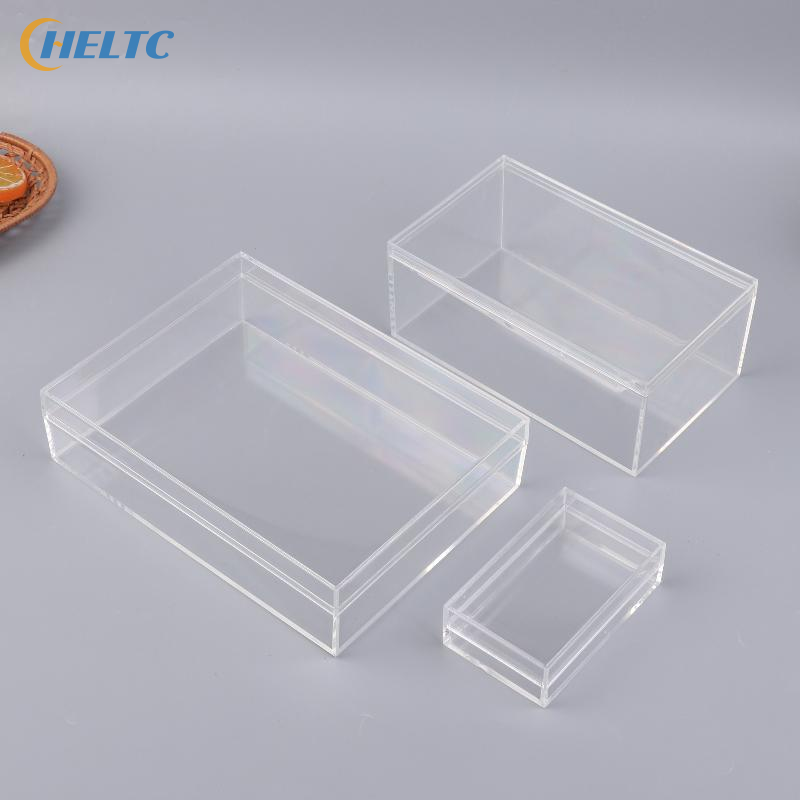 두꺼운 직사각형 아크릴 보관함 높은 투명도 식품 선물  - Food Storage Plant 리뷰 및 가격